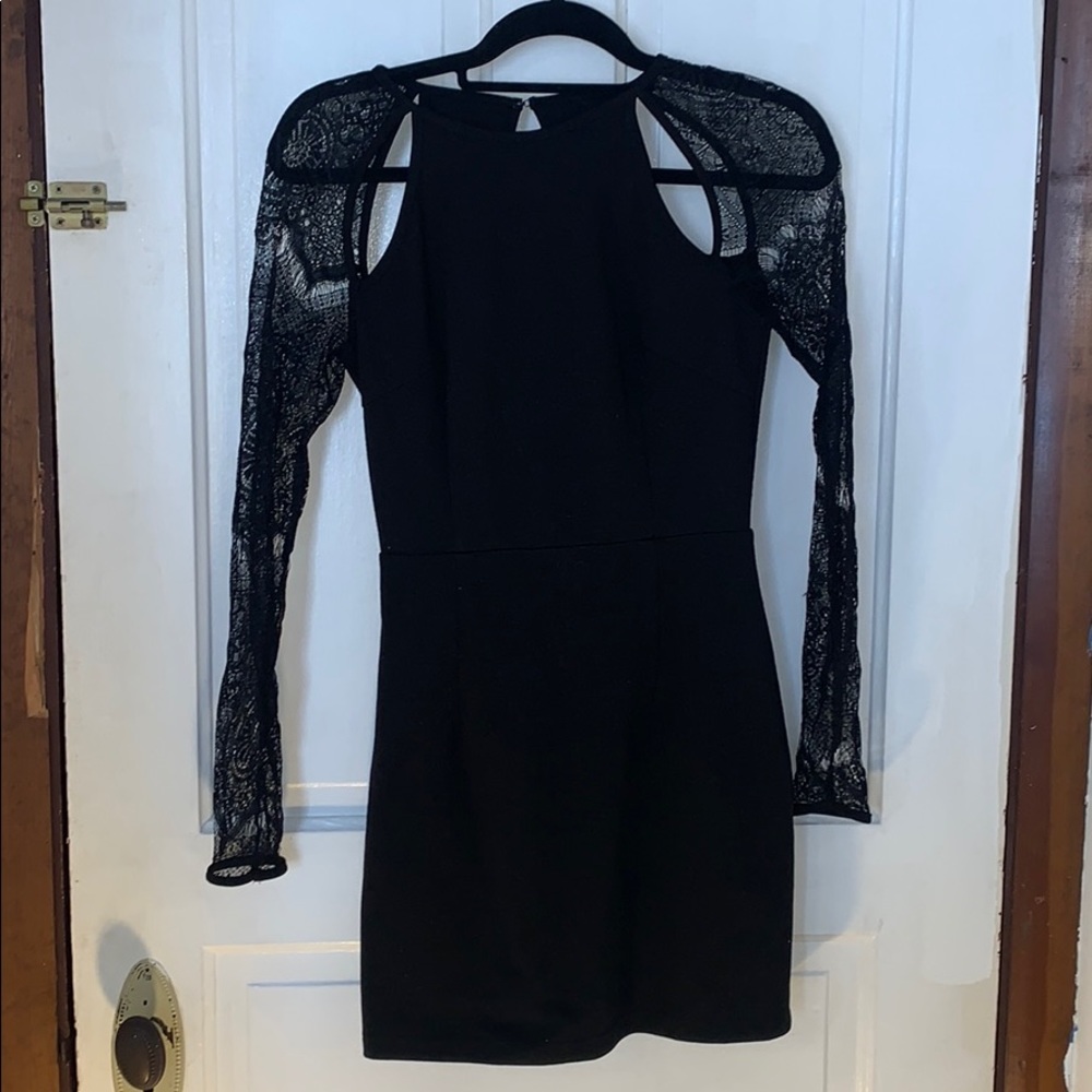 Open back dress